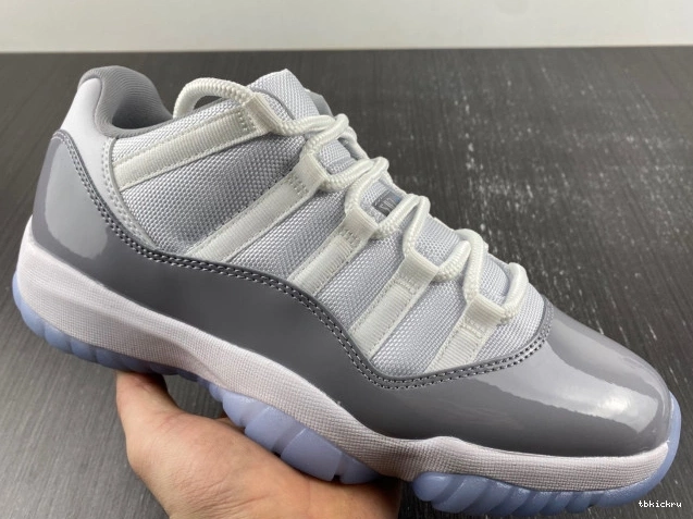 Rep TBkick Jordan Grey AV2187-140 Air Cement Low 11 0725